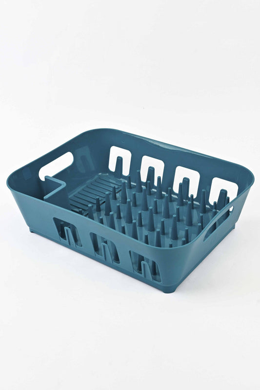 Dish drainer 33x43x12.5 cm - Petrol