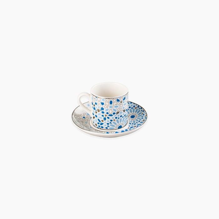 Rosa / Porcelain ( Nogoum Dora Coffee Set 6 pcs 60 ml )