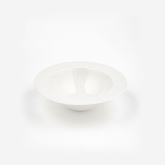 Rosa / Porcelain ( Water Wheel Ivory Bowl 12 cm )