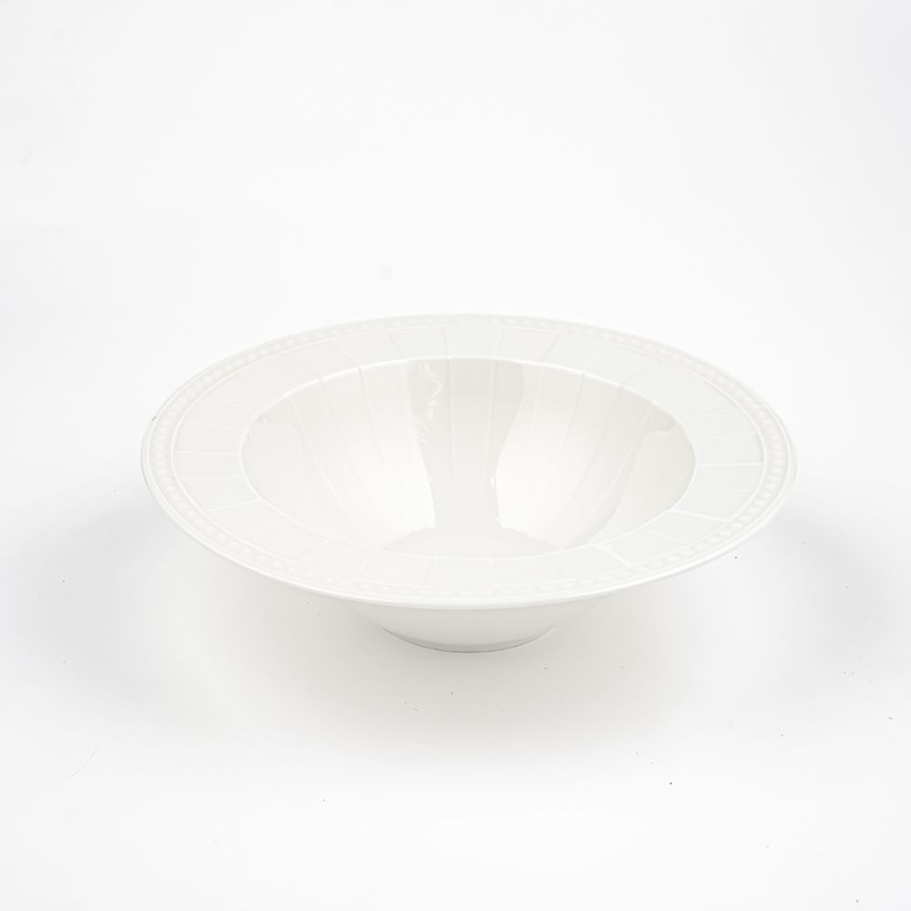 Rosa / Porcelain ( Water Wheel Ivory bowl 30 CM )