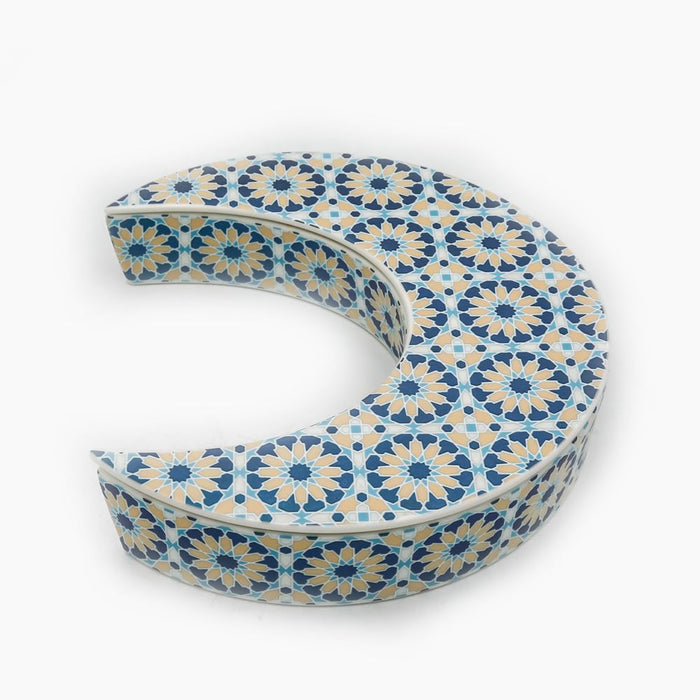 Rosa / Porcelain ( Arabic Star Crescent Serving Plate + Lid )