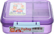 Plastic ZigZag Lunch Box - 1.65 Liter - Purple