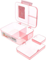 Plastic ZigZag Lunch Box - 1.65 Liter - Pink