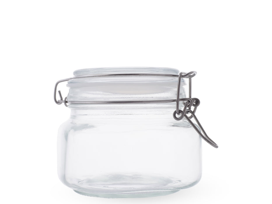 V Glass jar for preserving food 500ML