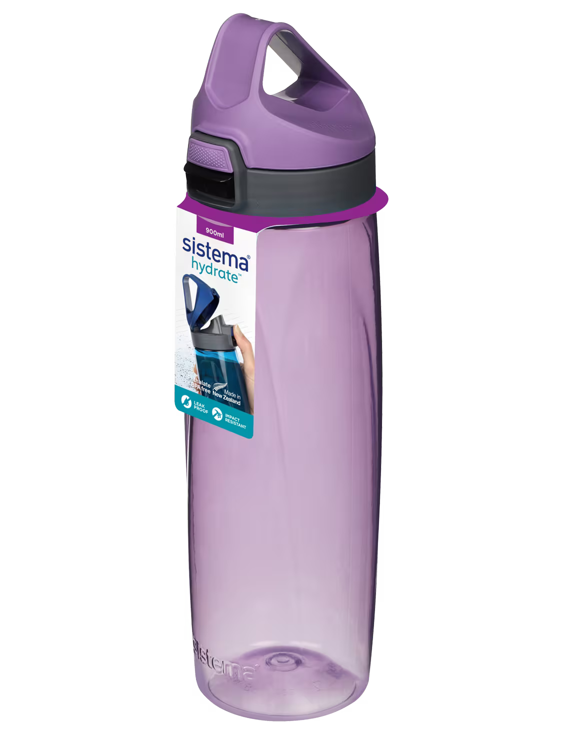 " Sistema Tritan Adventum Water Bottle 900ml "