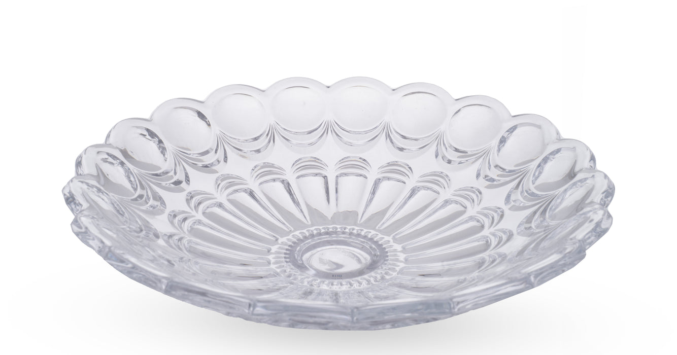 Glass fruit plate