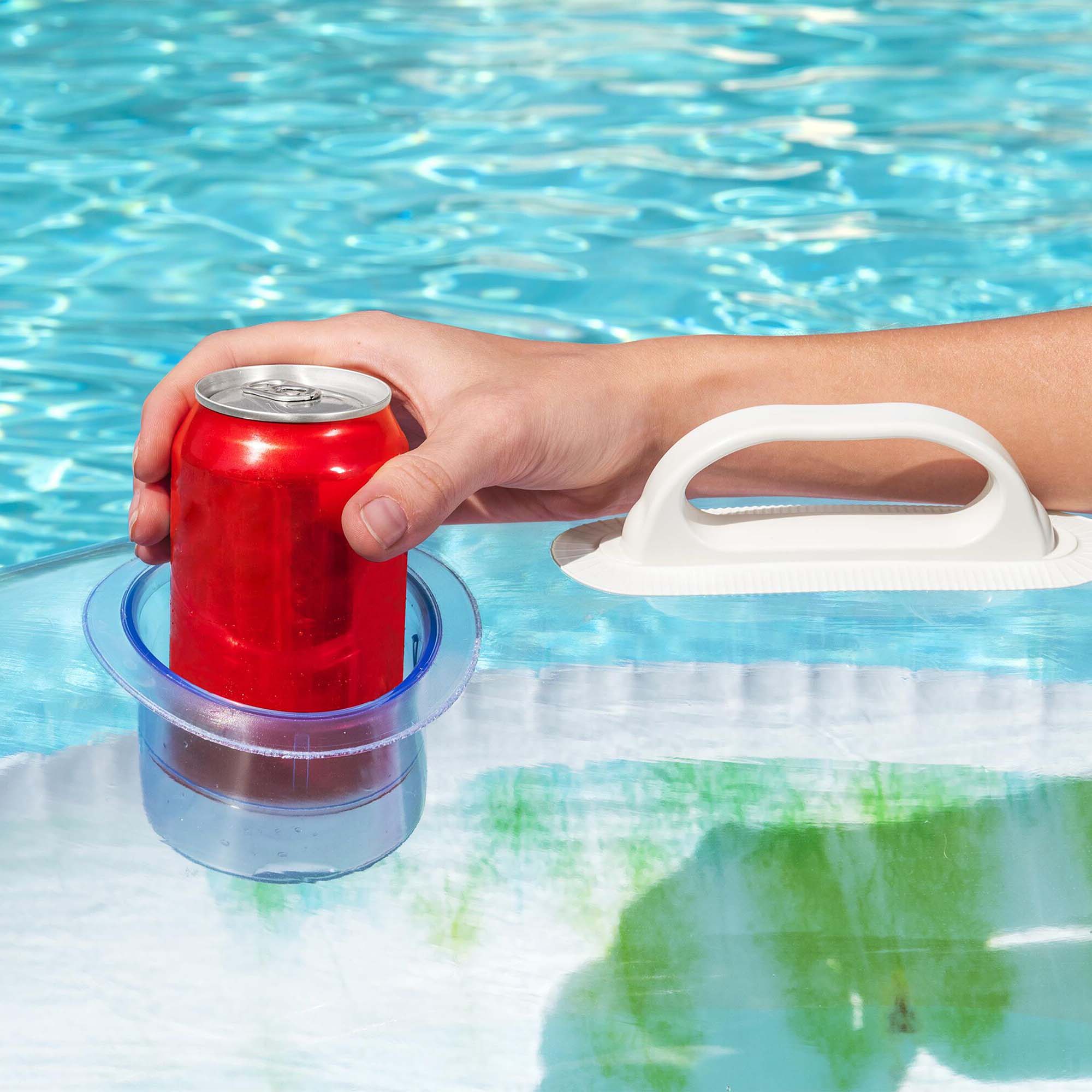 عوامة سباحة مصبوغة بتقنية التاي داي مع مسند رأس، 118 × 117 سم