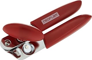 " Neoflam can opener in stainless steel material with abs handlered, kitchen tools (17.5x5.5cm) "