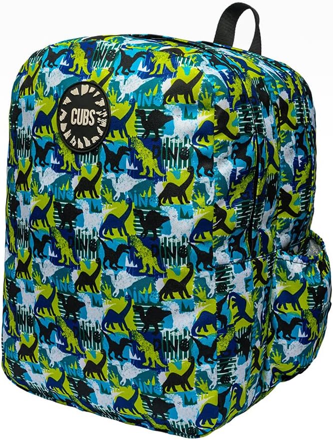 " Cubs Jurassic Park Mint Green back pack Big & Basic"