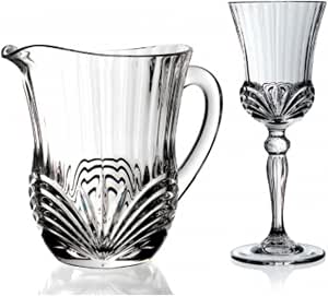 RCR Aurea Crystal Glassware 7-Pieces Set