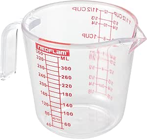 Neoflam plastic measure cup 360ml, transparency, neoflam kitchen tools