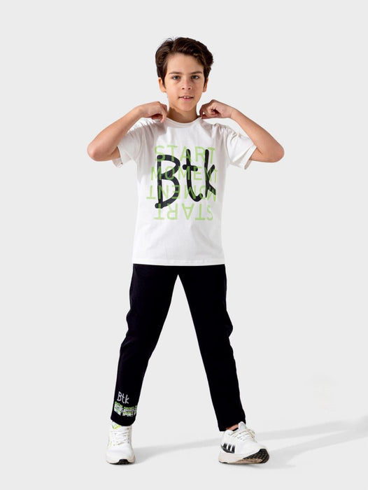 BTK children's pajamas, half sleeve pants