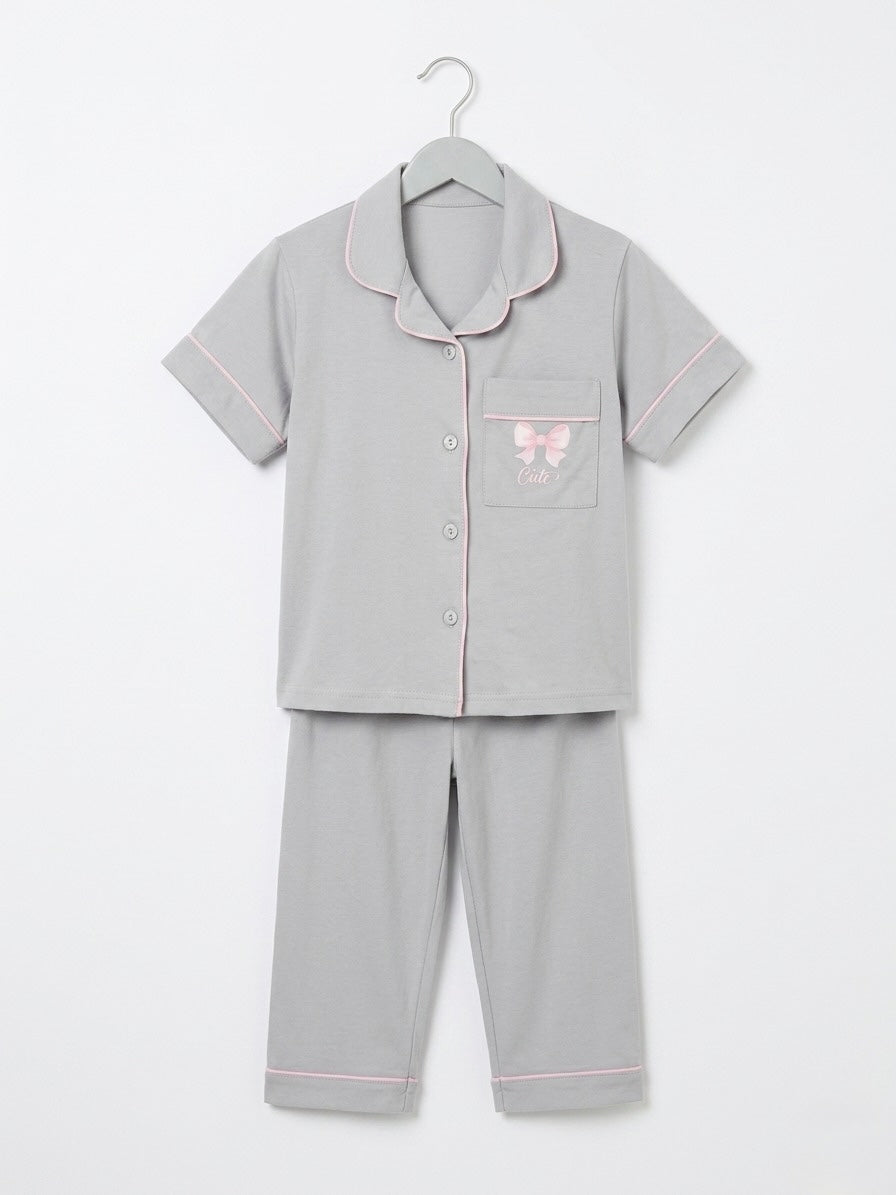Cute H.s Classic Pajamas – Girls' Summer 2026