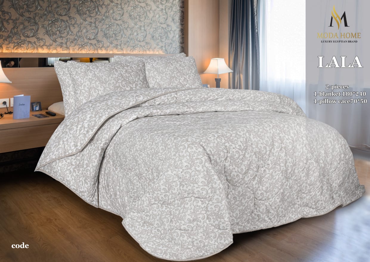 MODA HOME Lala Luxury Capitonné Quilted 2-Piece Set featuring plush, quilted fabric and elegant design for a luxurious bedroom look.