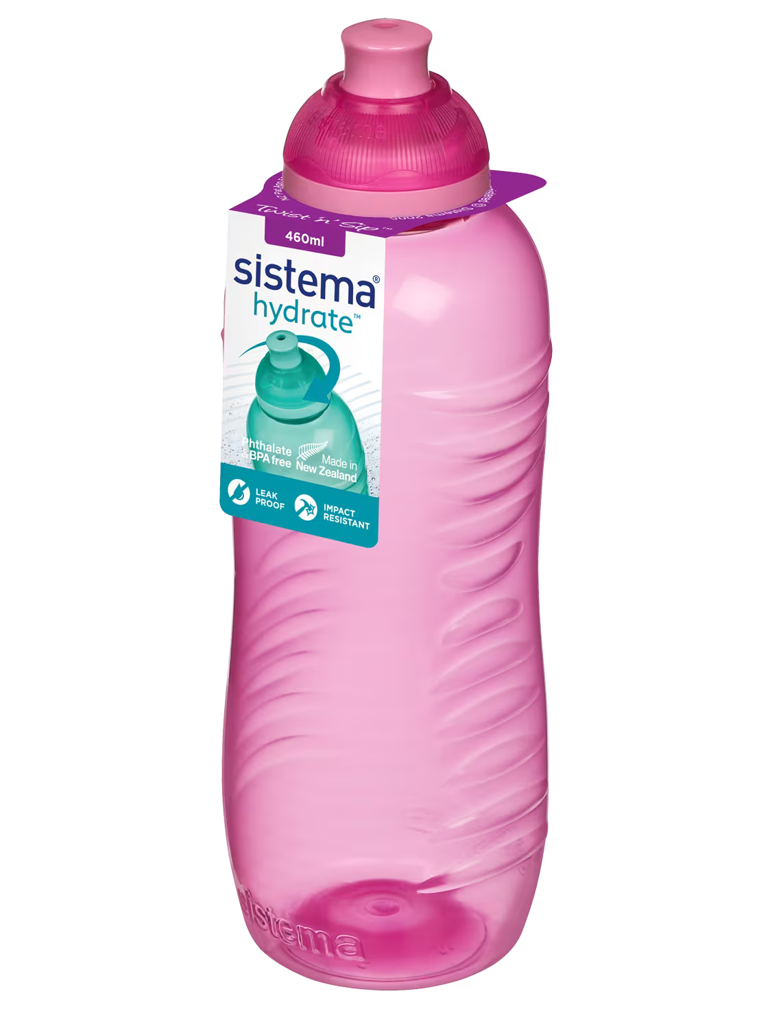 " Sistema 460,475,725 ml Squeeze Bottle "