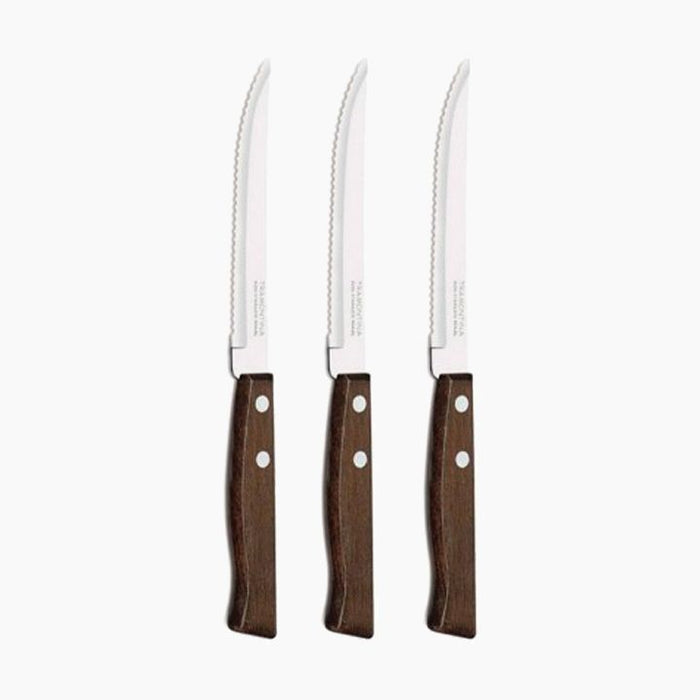 Steak knife 3 pcs ''wood handles''