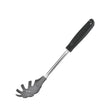 Black plastic strainer spoon from Tramontina