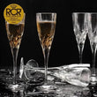 RCR Trix Champage Flute Glass 12 cl Set 6 Pcs
