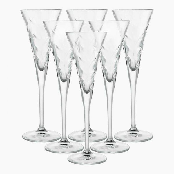 Laurus Set of 6 Flutes 120 ml