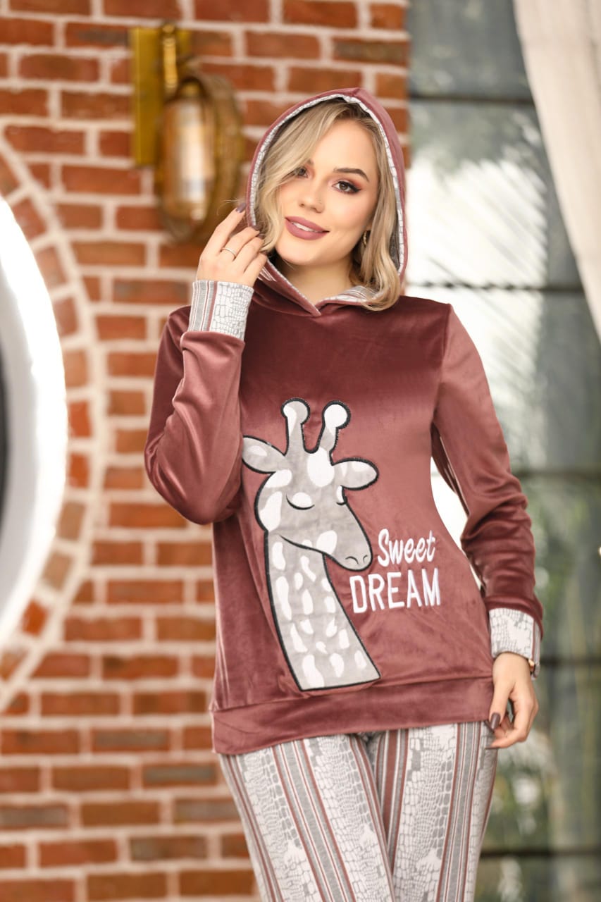 SWEET DERAM  بيجامة كم بنطلون