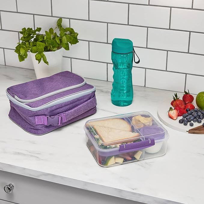 " Sistema Hydrate Tritan Swift Water Bottle | 600 ml | Leakproof Water Bottle | BPA-Free | Recyclable with Terra Cycle®| Assorted Colors "