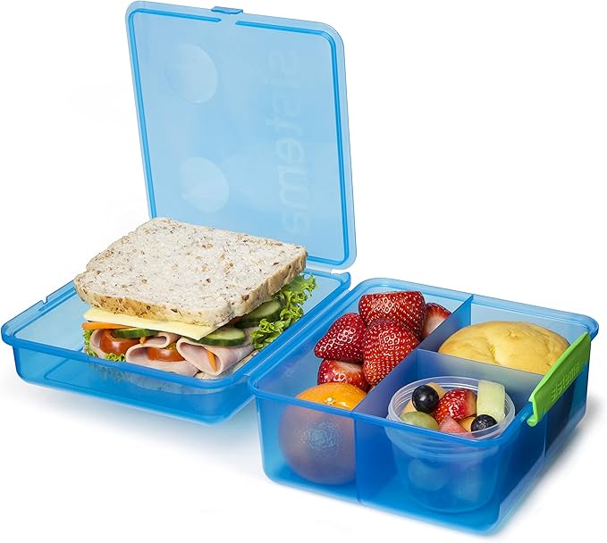 " Sistema Lunch box Cube Max 2L, Blue , Pink, Green "