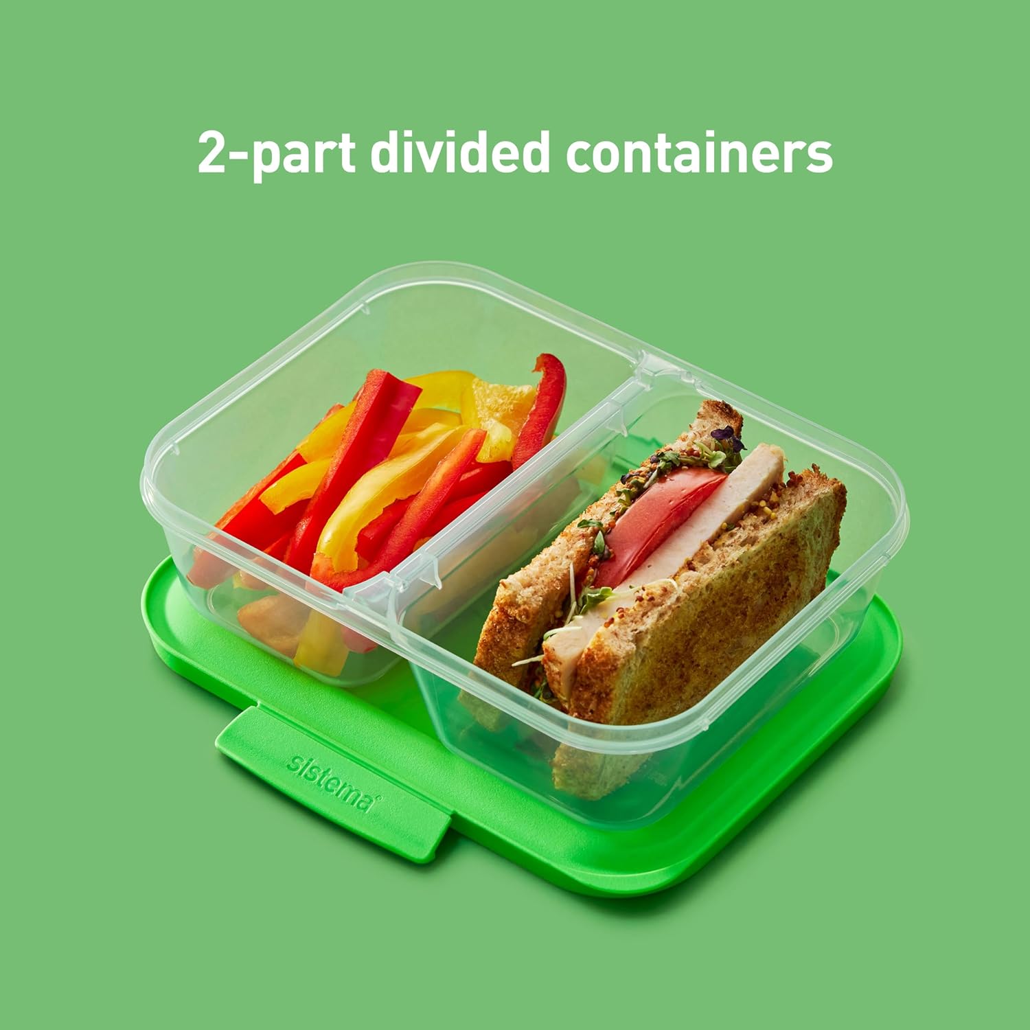 " Sistema/Plastic (Nest It storage boxes 5 pcs 870 ml) "