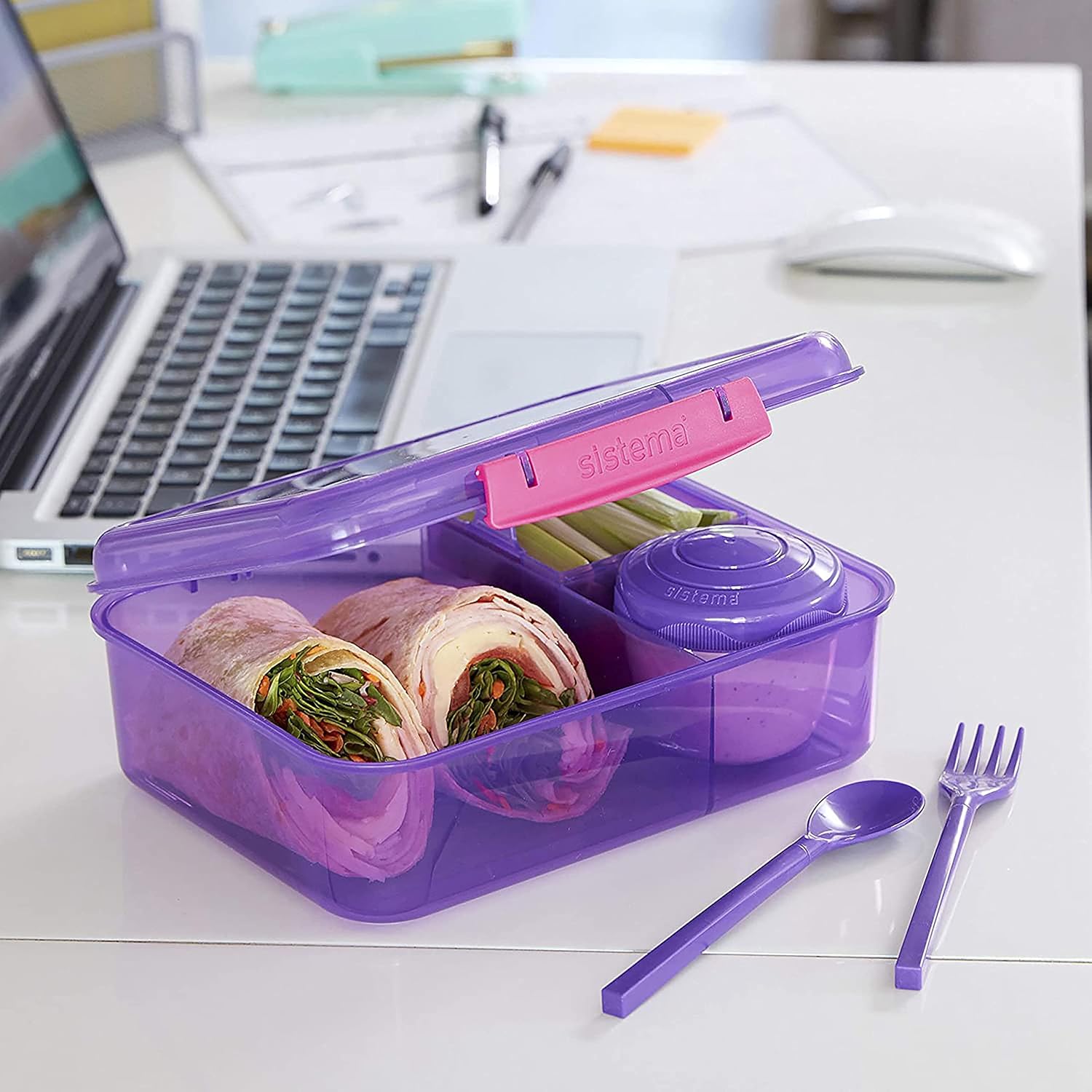 " Sistema Lanch box 1.25 liters - Cranberry "