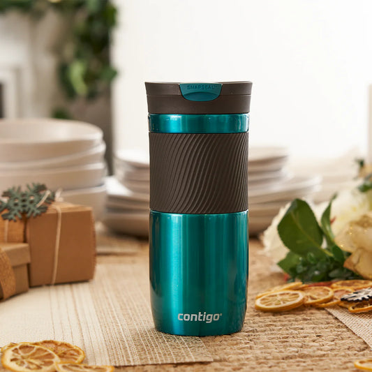 Contigo Byron Snapseal Travel Mug, Stainless Steel Thermal 470 ml