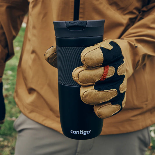 Contigo Byron Snapseal Travel Mug, Stainless Steel Thermal 470 ML