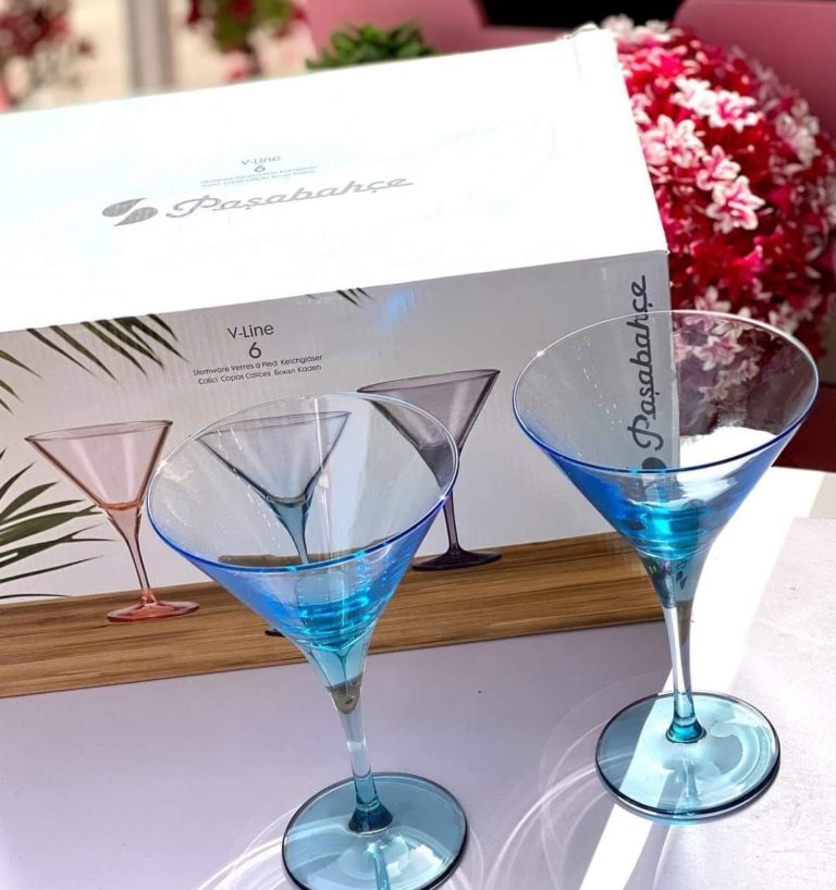 Pasabahce Jelly Glass Set in Line Milky