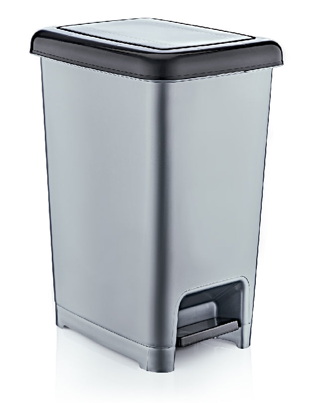 "Dunya SLIM 25L PEDAL WASTE BIN WITH HANDLES "