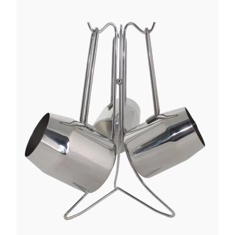 ZINNIA / Stainless Steel ( Damla Coffee Pot 3 Pcs )