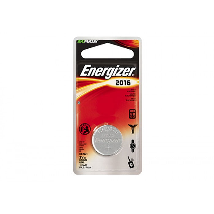 Energizer 2016 premium quality rechargeable battery card with reliable performance, displayed in the image.