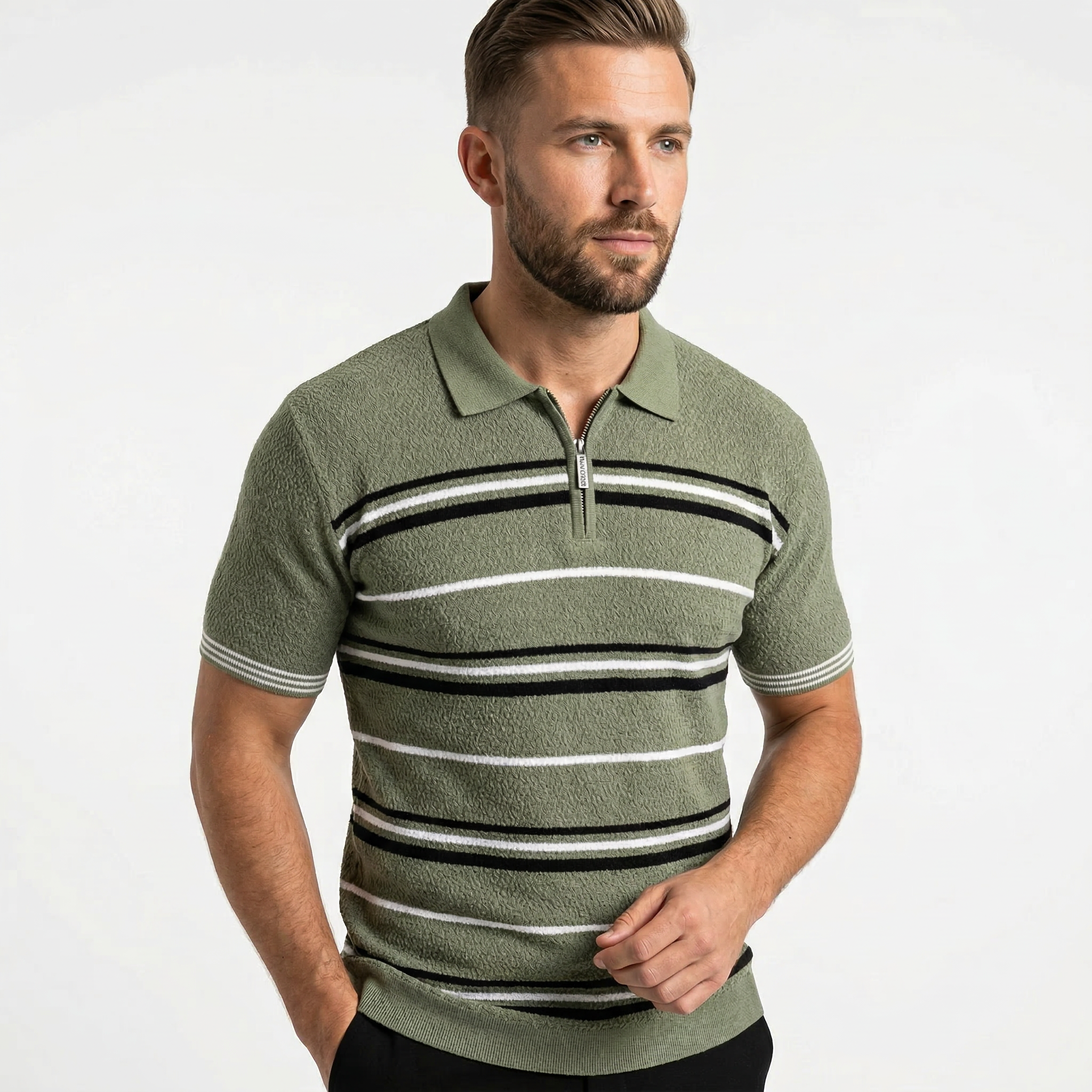 TREKO POLO SHIRT H.ZIPPER