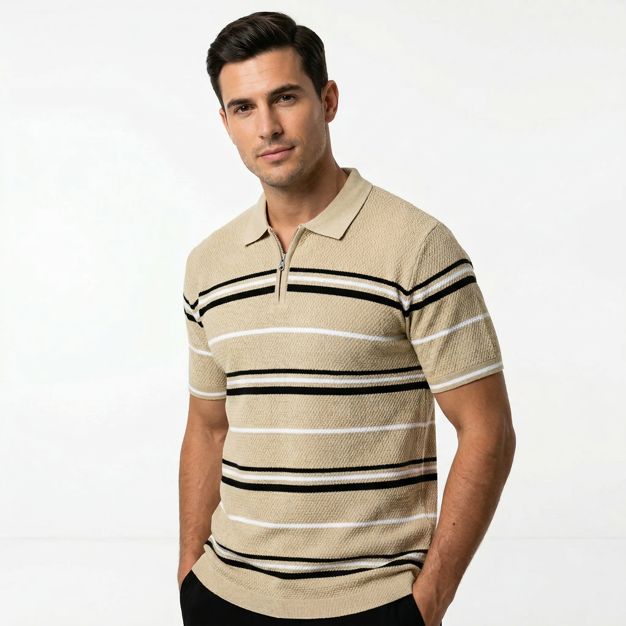 TREKO POLO SHIRT H.ZIPPER