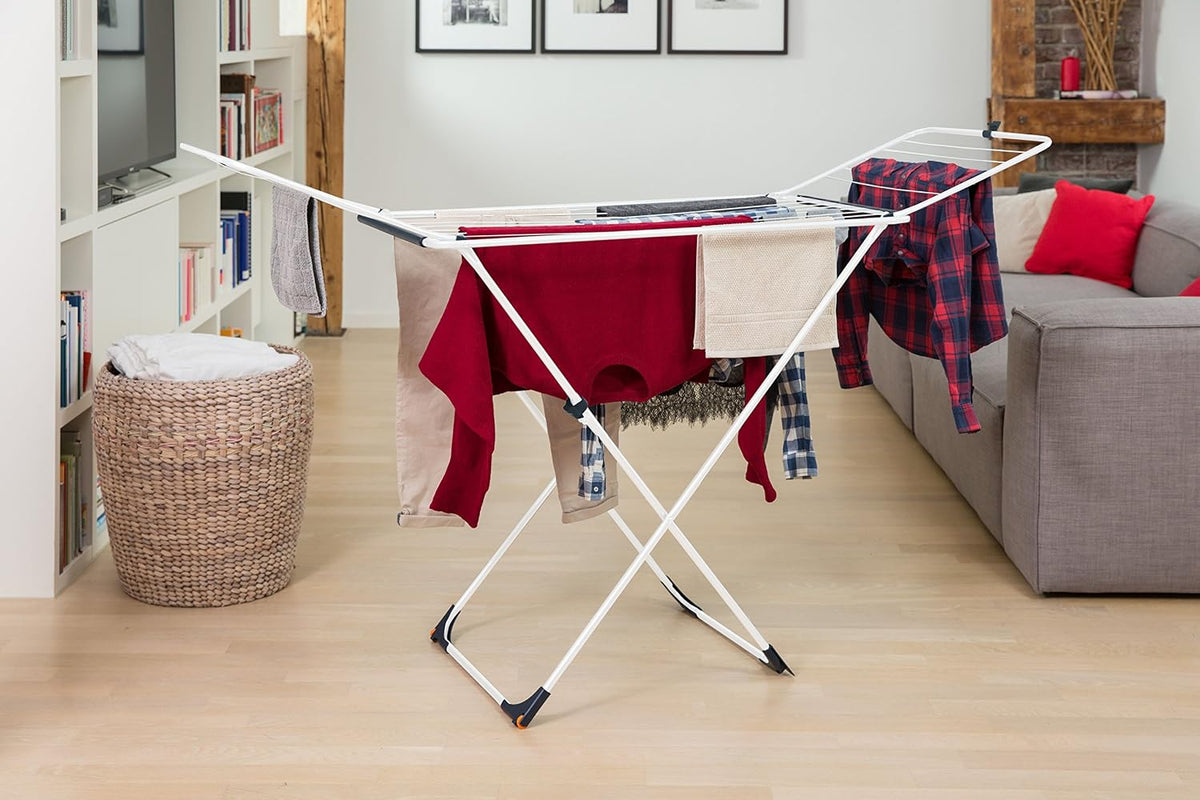"vileda Universal Steel X-Leg Indoor Cloth Dryer 18M"