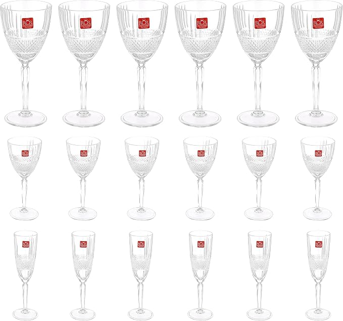 RCR Brillante Set of 18 Goblets