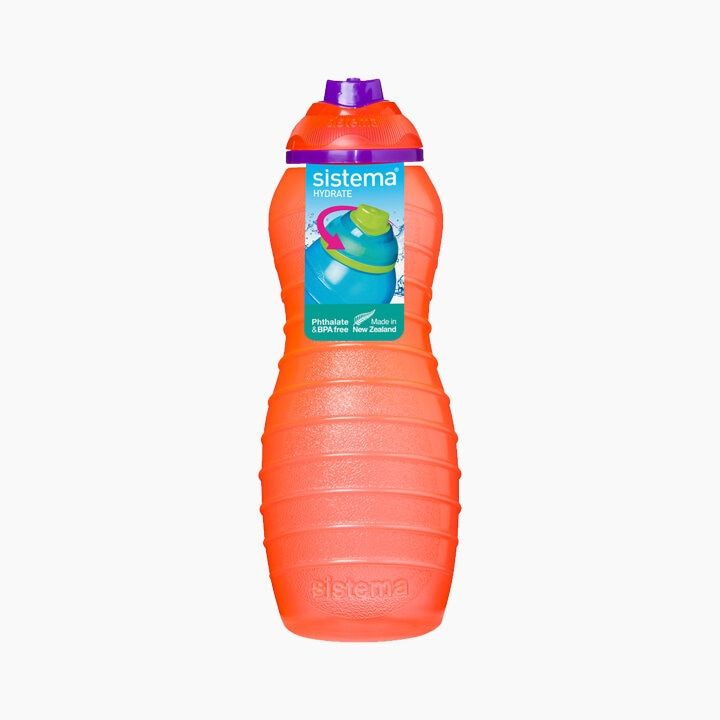 Davina 700 ml water bottle from Bottels, sleek design with a clear body and secure screw-on lid for easy hydration.