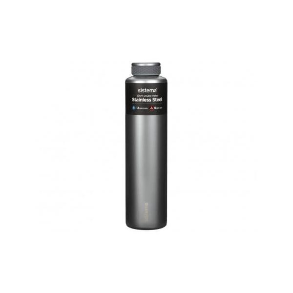 sistema  600 ml stainless steel Bottle - Hussein Youssef