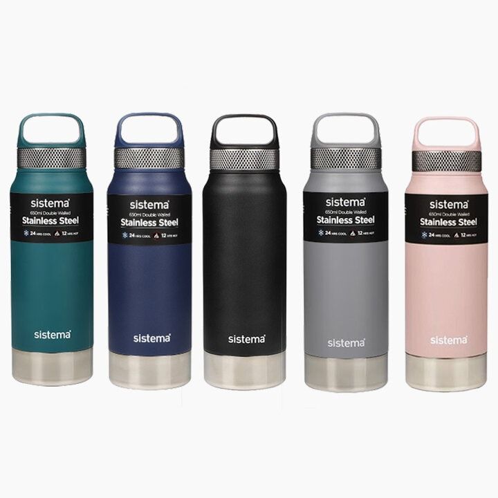 sistema 1 litre  stainless steel Bottle