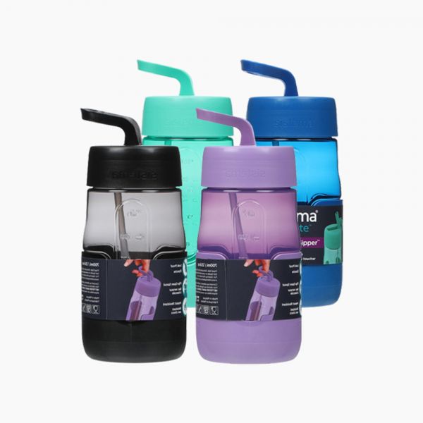 " Sistema Hydrate Flip Sipper Water Bottle, 700 ml "