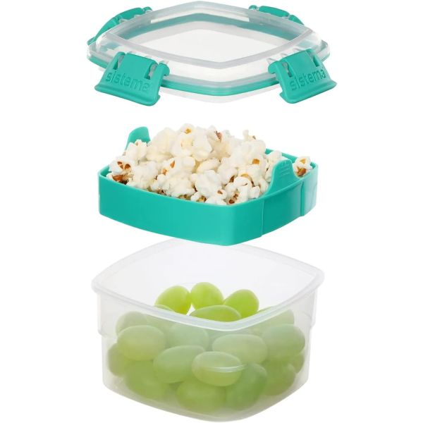 " Sistema Snack Lunch Box, 400 ml Capacity "