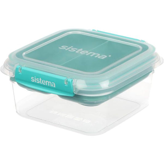 Sistema Stax To Go Container Square Assorted 1.15 Litre