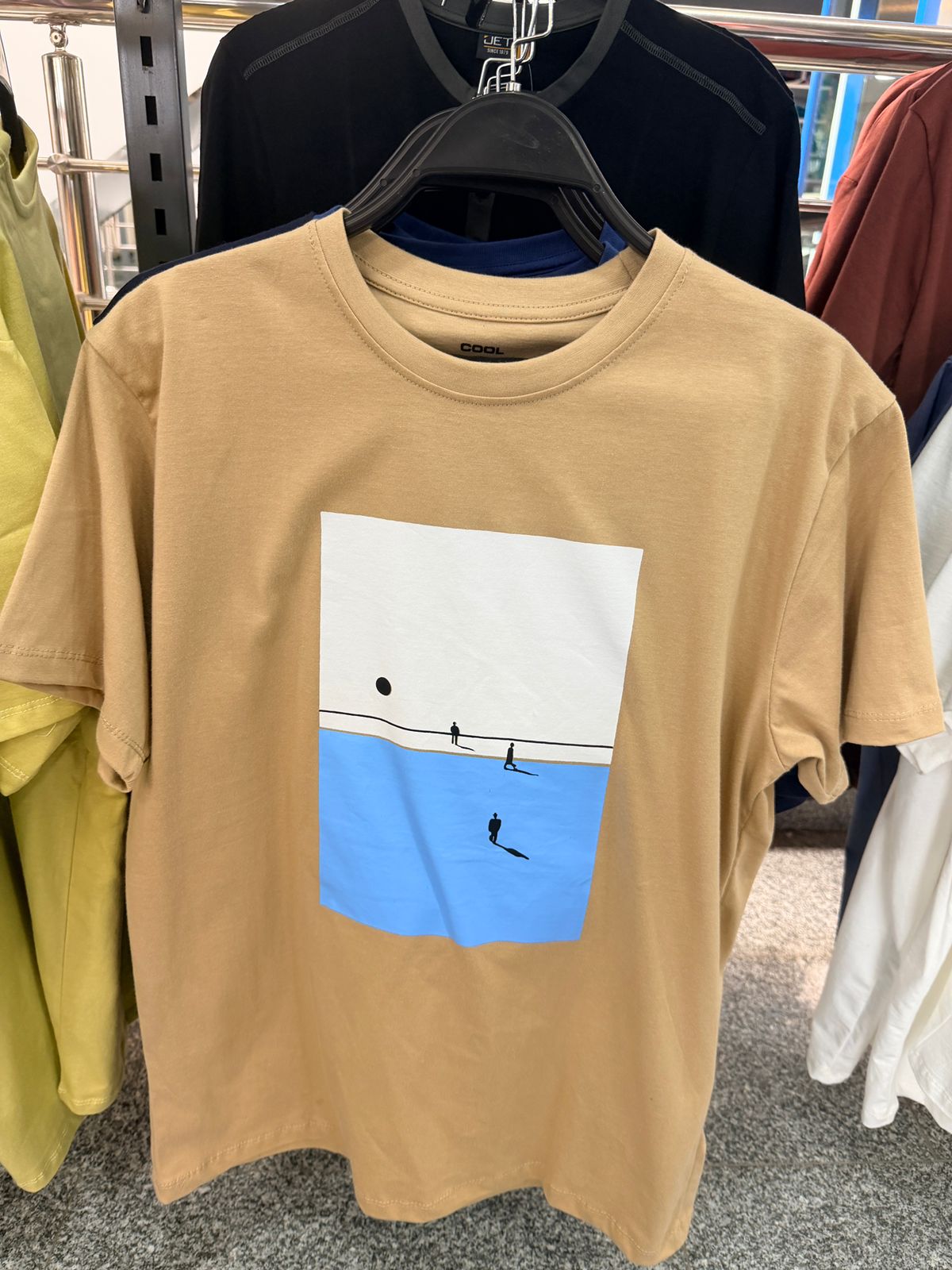 Men's Shade R.neck pajama from Dahab's Summer 2026 collection, featuring lightweight fabric and relaxed fit in a comfortable design.
