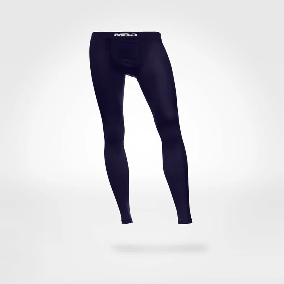 Men's MB3 Lycra Calson shorts displayed in black, featuring a snug fit and elastic waistband for comfort and flexibility.