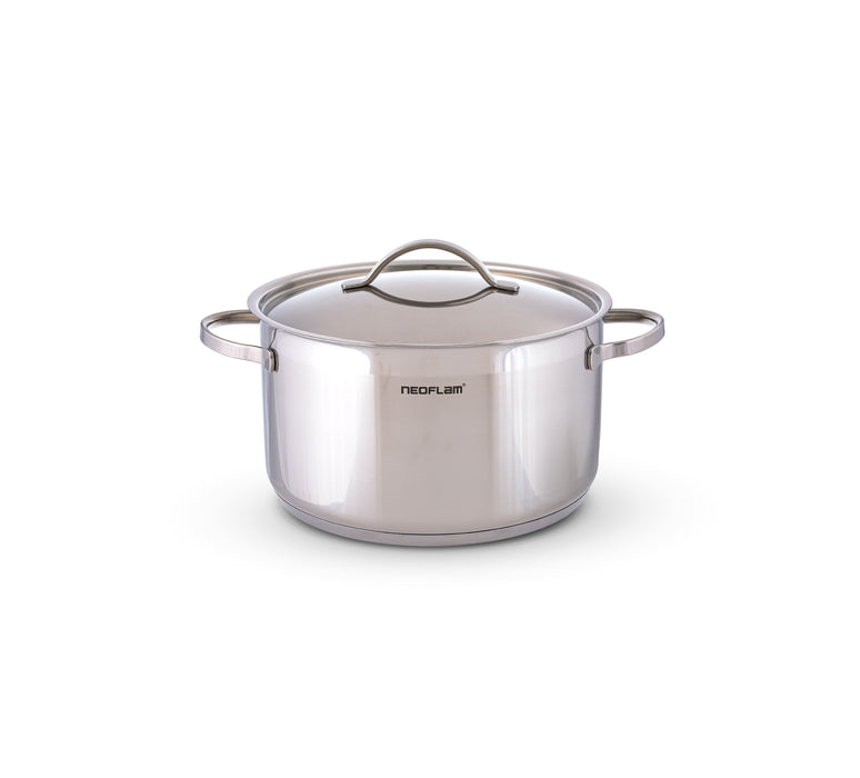 NEOFLAM / Stainless Steel ( Stockpot 30 CM )