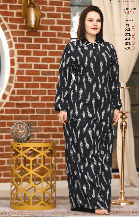 جلابية مطبوعة