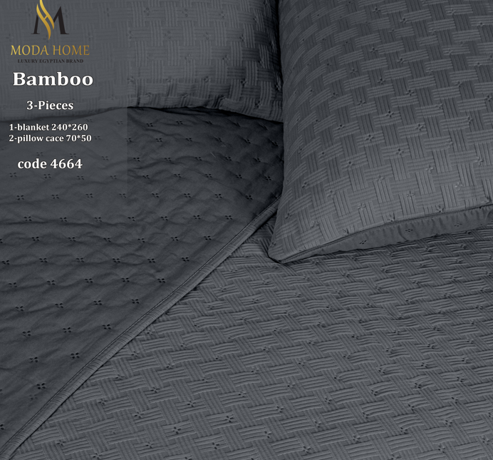 Bamboo duvet cover double 3 pcs 240*260
