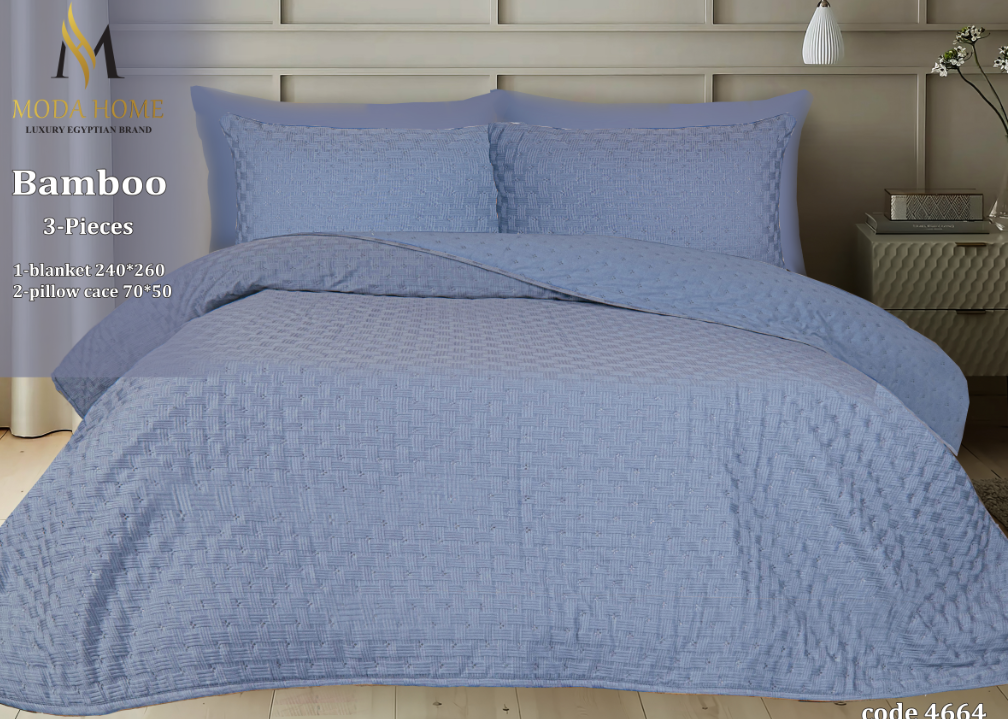 Bamboo duvet cover double 3 pcs 240*260